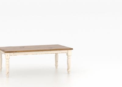 Champlain Oak and Almond Rectangular Table by Canadel-0