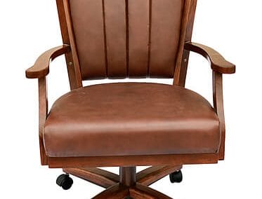 Chromcraft Chair on Wheels-CM178 -23151